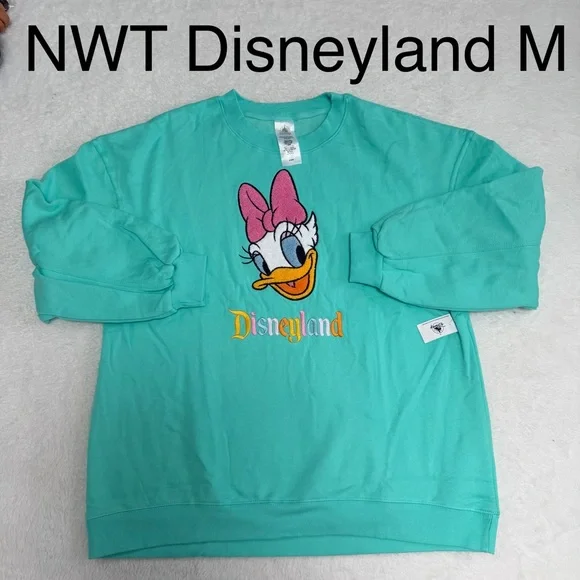 Disney Teal Crewneck Sweatshirt - Picture 5 of 15